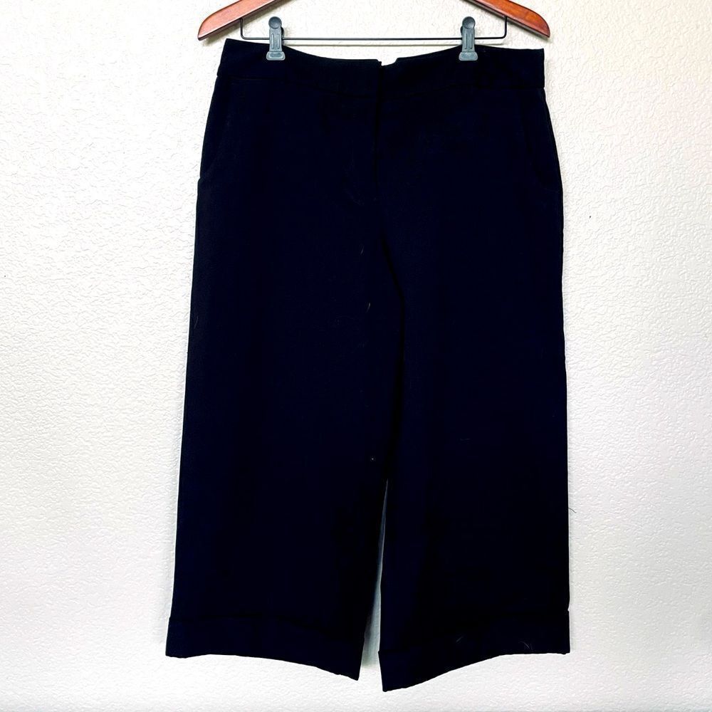 George Black Cropped Capri Pants 12